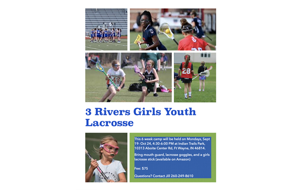 Fall Ball for Girls - 3Rivers Girls Youth Lacrosse